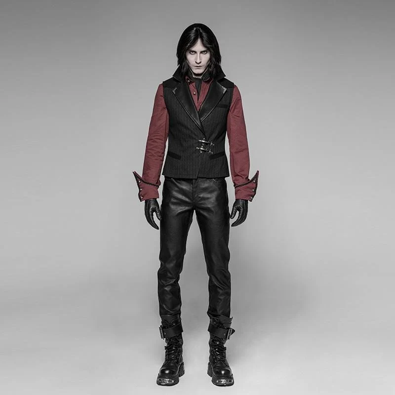 Herren Steampunk Crossover Weste