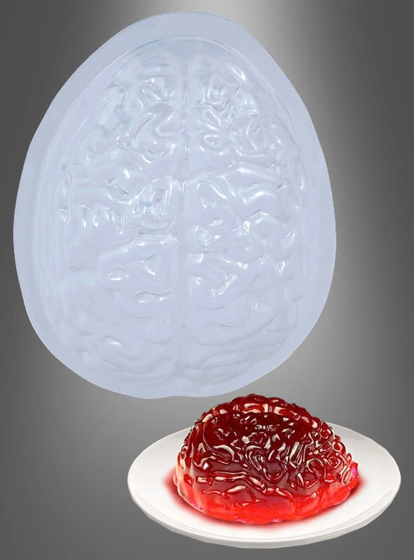 Halloween Puddingformen Herz Gehirn oder Hand
