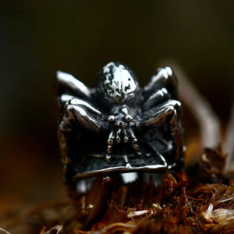 Herren-Punk-Spider-Ring
