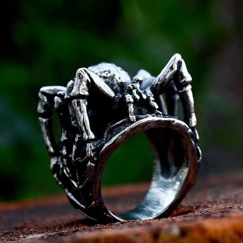 Herren-Punk-Spider-Ring