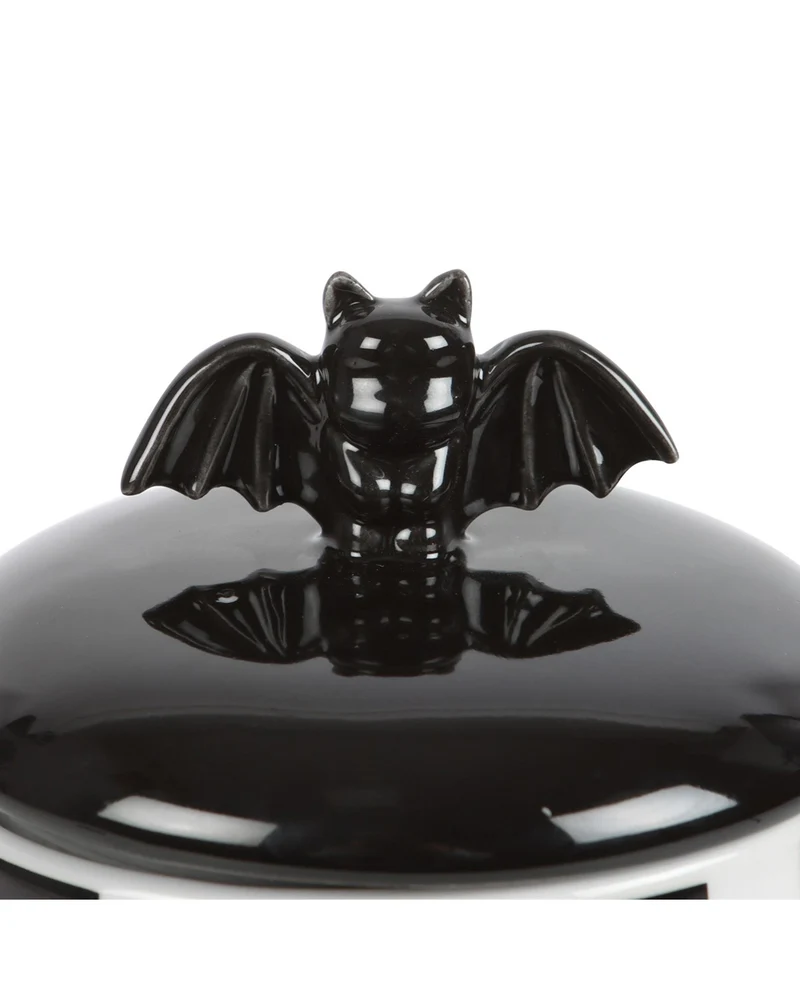 Gestreifte Fledermaus Keksdose 20cm