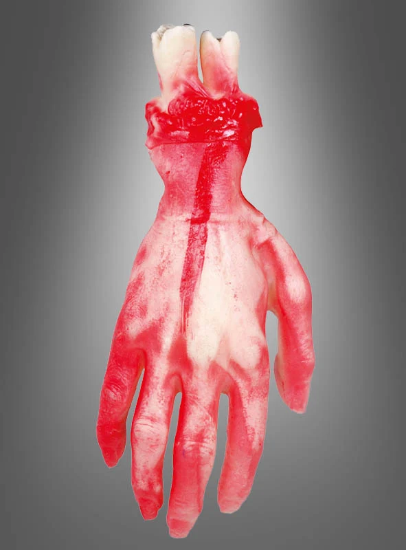 Halloween Dekoration abgehackte Hand