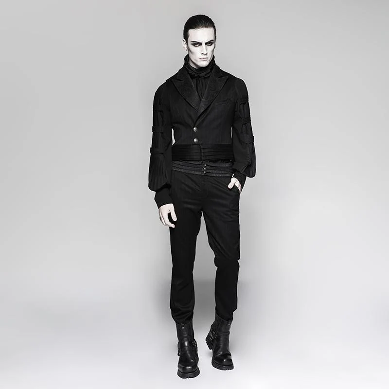 Herren Gothic Striped Pants