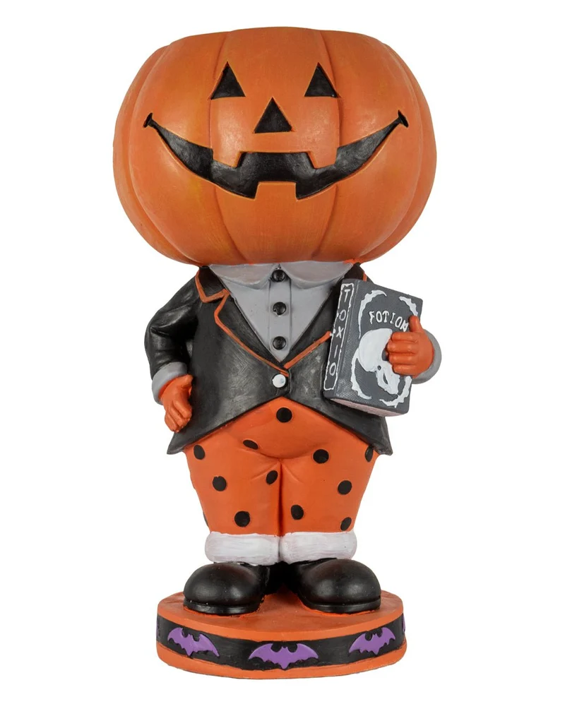 Halloween Kürbis Figur als Bonbonschüssel 68cm