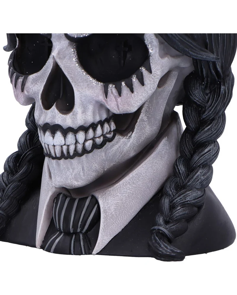 Dark Glare Gothic School Girl Totenkopf Figur 16cm