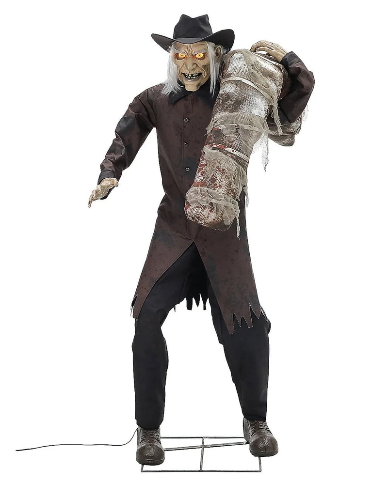 Fürchterlicher Grabräuber Halloween Animatronic 183cm