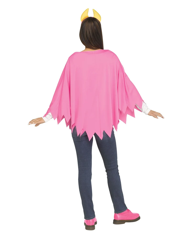 Monster Kostüm Poncho Pink