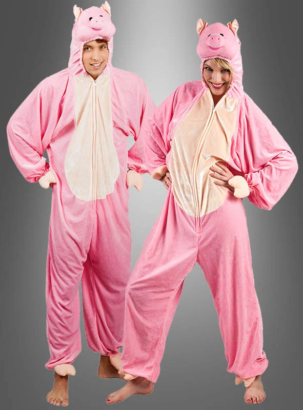 Schwein Kostüm rosa Erwachsene