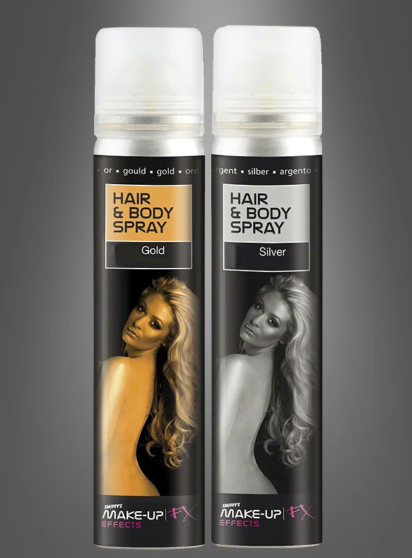 Glitterspray Haar- und Körperspray