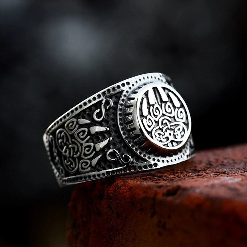 Herren Punk Bear Claw Ring