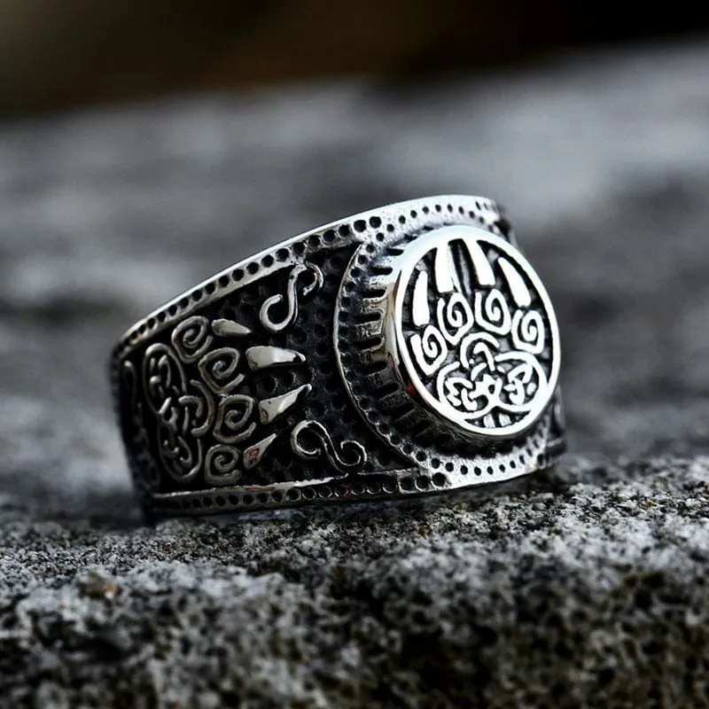 Herren Punk Bear Claw Ring