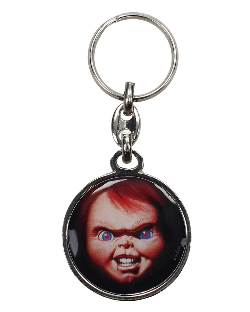 Chucky die Mörderpuppe Metall Schlüsselanhänger 9cm