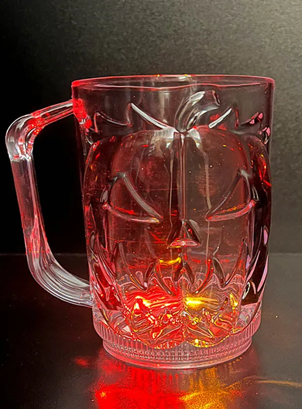 Großer Halloween Kürbis Krug LED 700ml