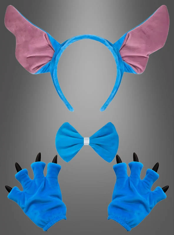 Blaues Alien Monster Kostüm Set