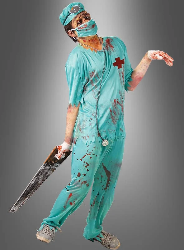 Zombie OP Doktor Kostüm