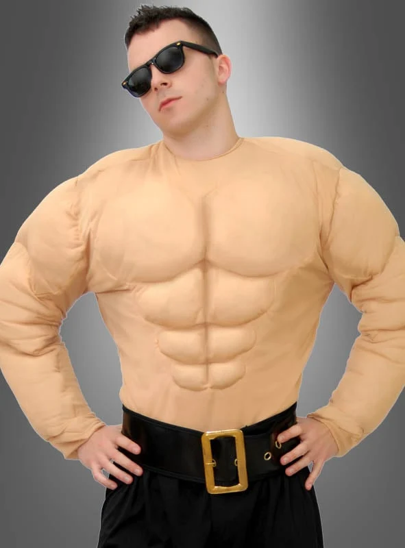 Deluxe Muskelshirt Bodybuilder