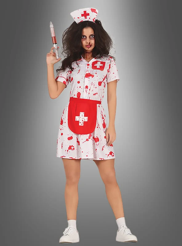 Krankenschwester Zombie Kostüm