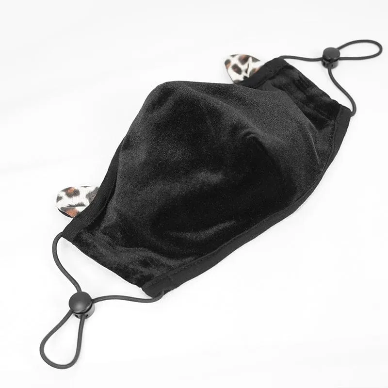 Unisex-Punk-Katzenohren verstellbare Maske