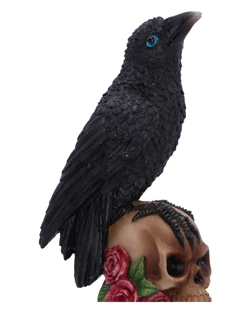 „Perched Prophecy“ Mini-Rabenfigur 17cm