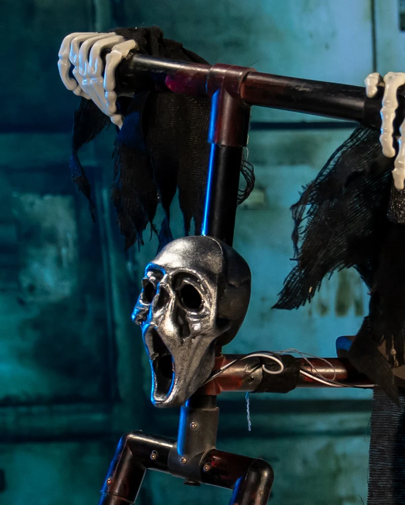Spooky Dreirad Halloween Animatronic mit Licht & Sound 58cm