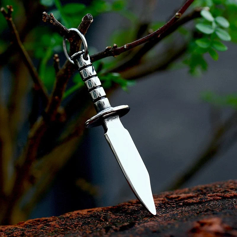 Punk-Dolch-Halskette für Herren