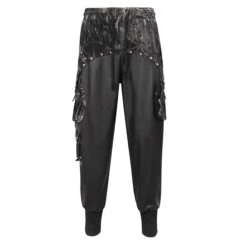 Gothic Tie-dyed Splice Joggerhose für Herren
