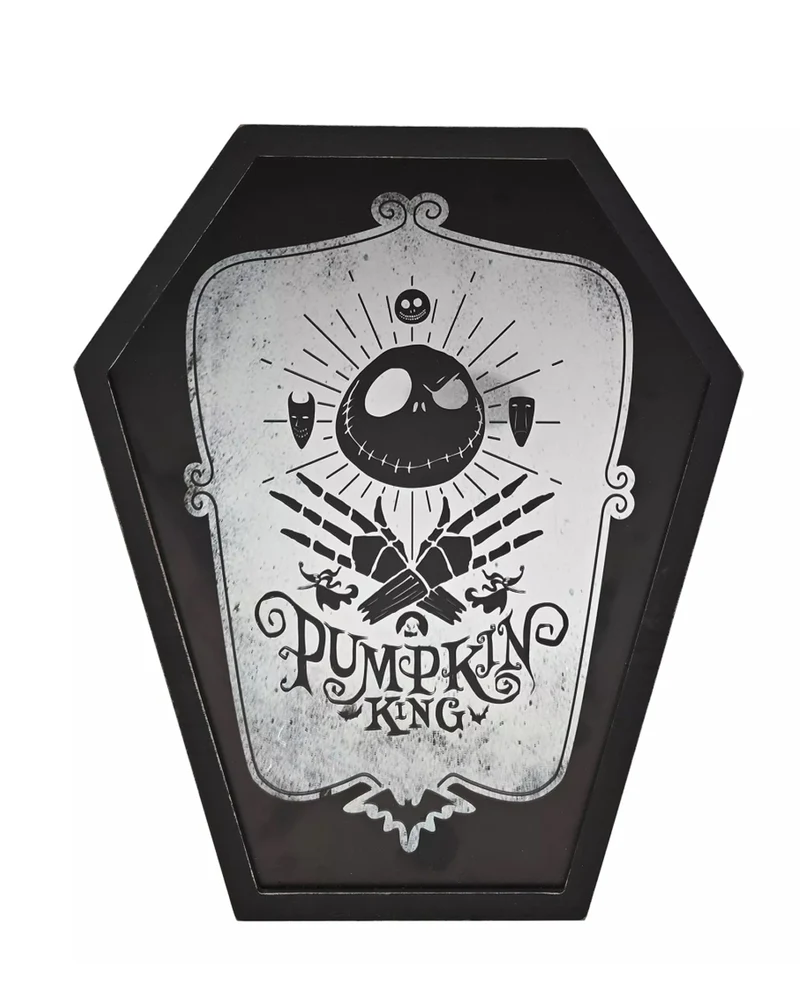 The Nightmare Before Christmas Bilderrahmen Verspiegeltes Wandbild 39cm