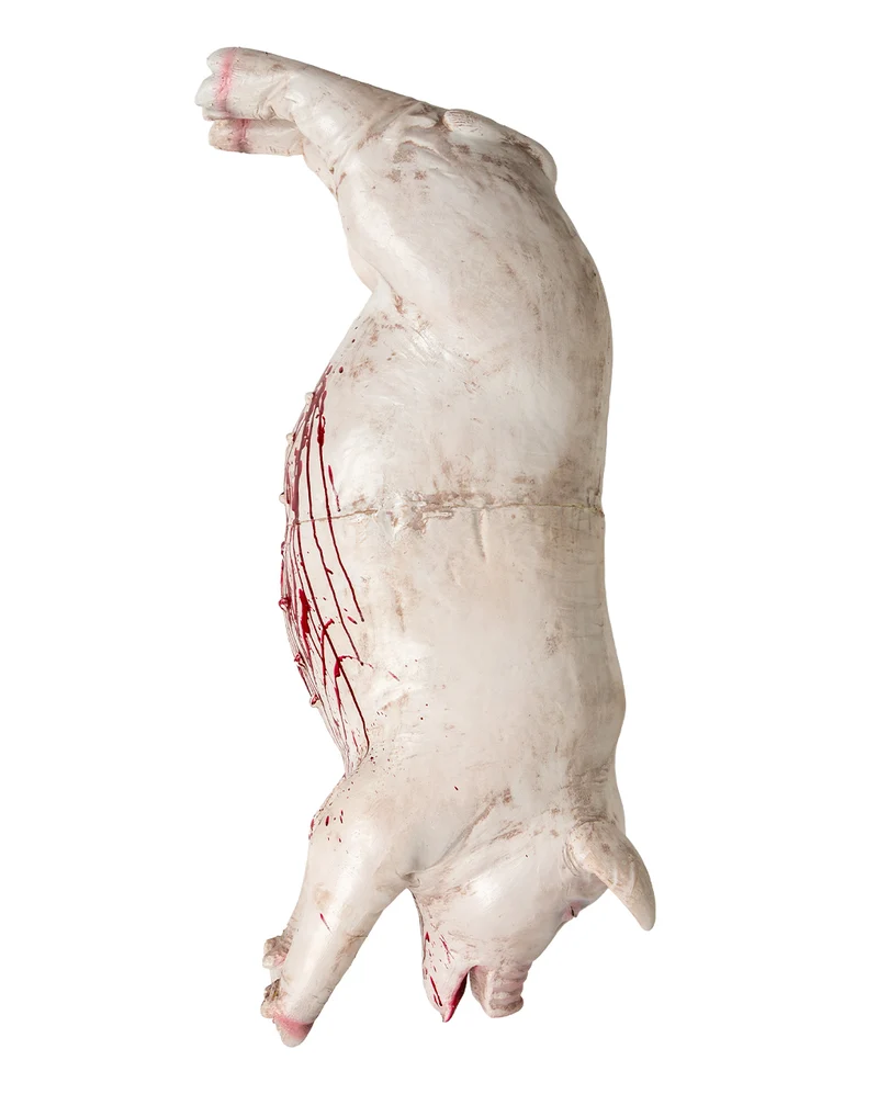 Blutiger, Aufgeschlitzter Schweinekörper 105cm