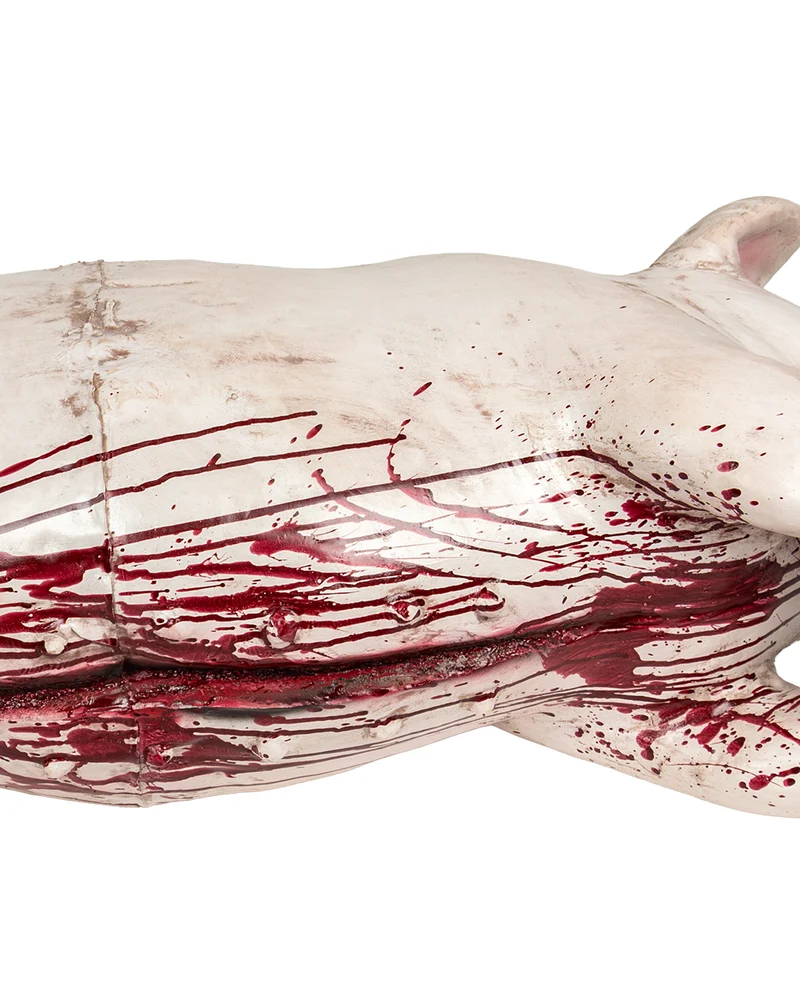 Blutiger, Aufgeschlitzter Schweinekörper 105cm