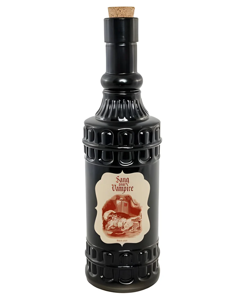 Schwarze "Vampir Blut" Zaubertrankflasche 23cm