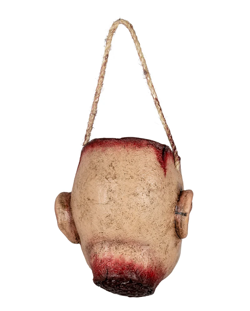 Abgetrennter Clowns Kopf als Tasche
