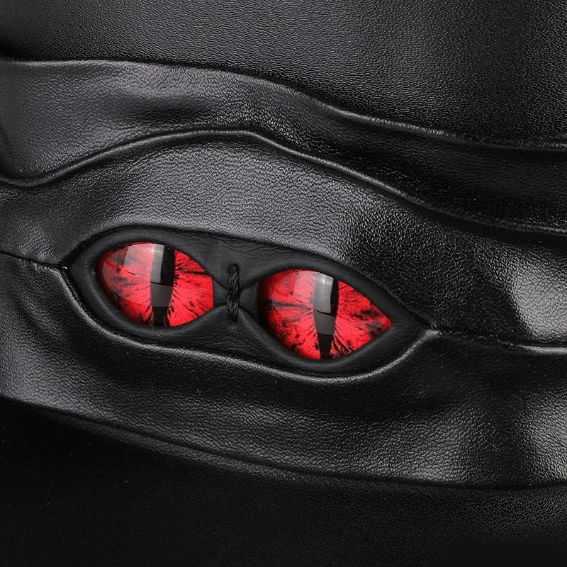 Gotischer Riemchen-Evil-Eyes-Hut für Herren