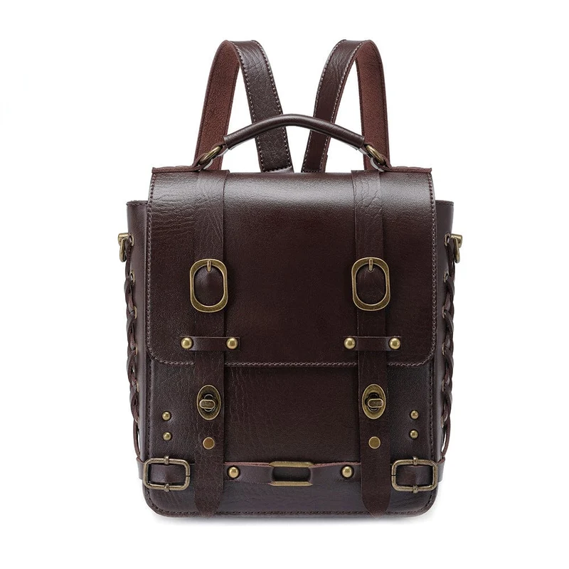 Rucksack mit Steampunk-Riemenschnalle