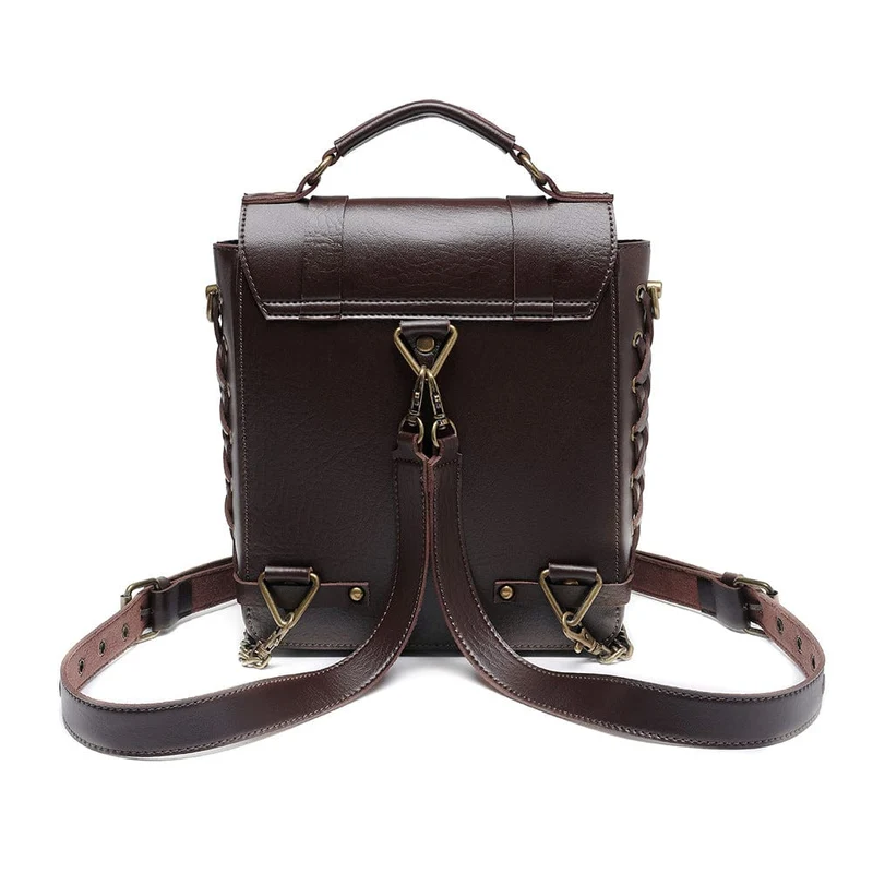 Rucksack mit Steampunk-Riemenschnalle
