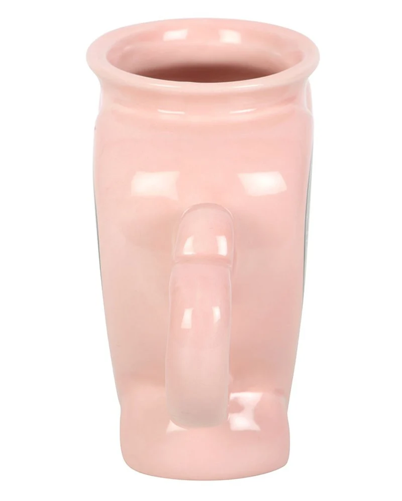 Pinker "Love Potion" Kaffeebecher in Herzform