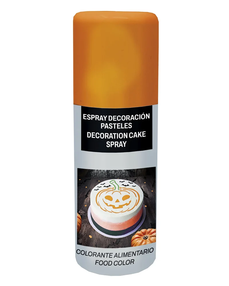 Farbspray für Lebensmittel Orange 100ml