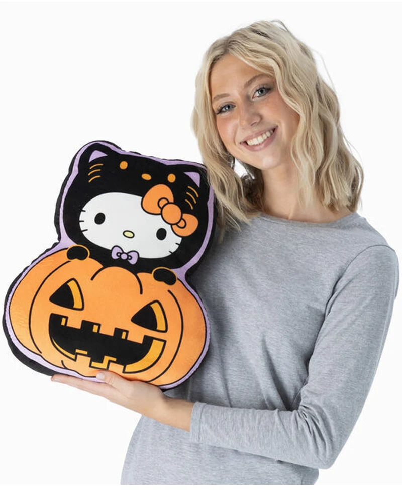 Hello Kitty Pumpkin Kitty Plüsch Kissen 38cm