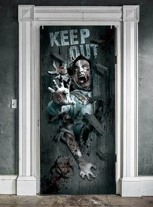 Halloween Tür Dekoration 180x80cm
