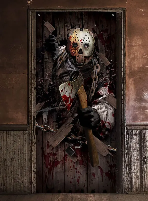 Halloween Tür Dekoration 180x80cm