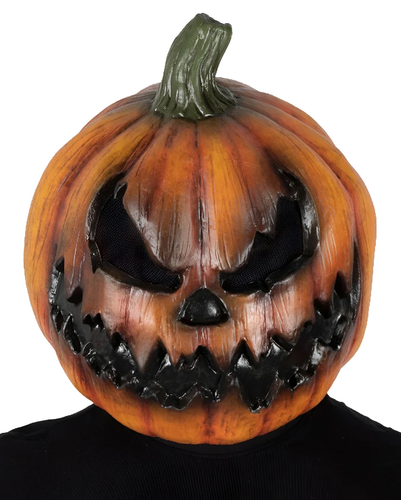 Dark Pumpkin Halloween Maske