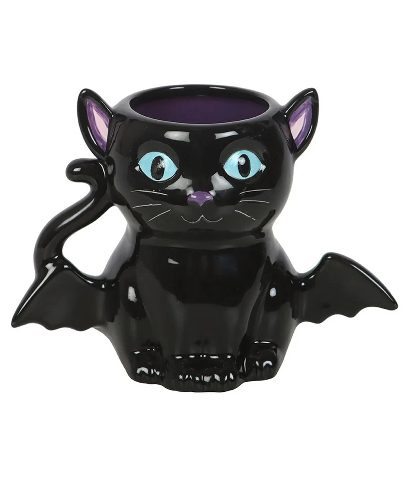 „Cute & Creepy“ Bat Cat Lieblingstasse