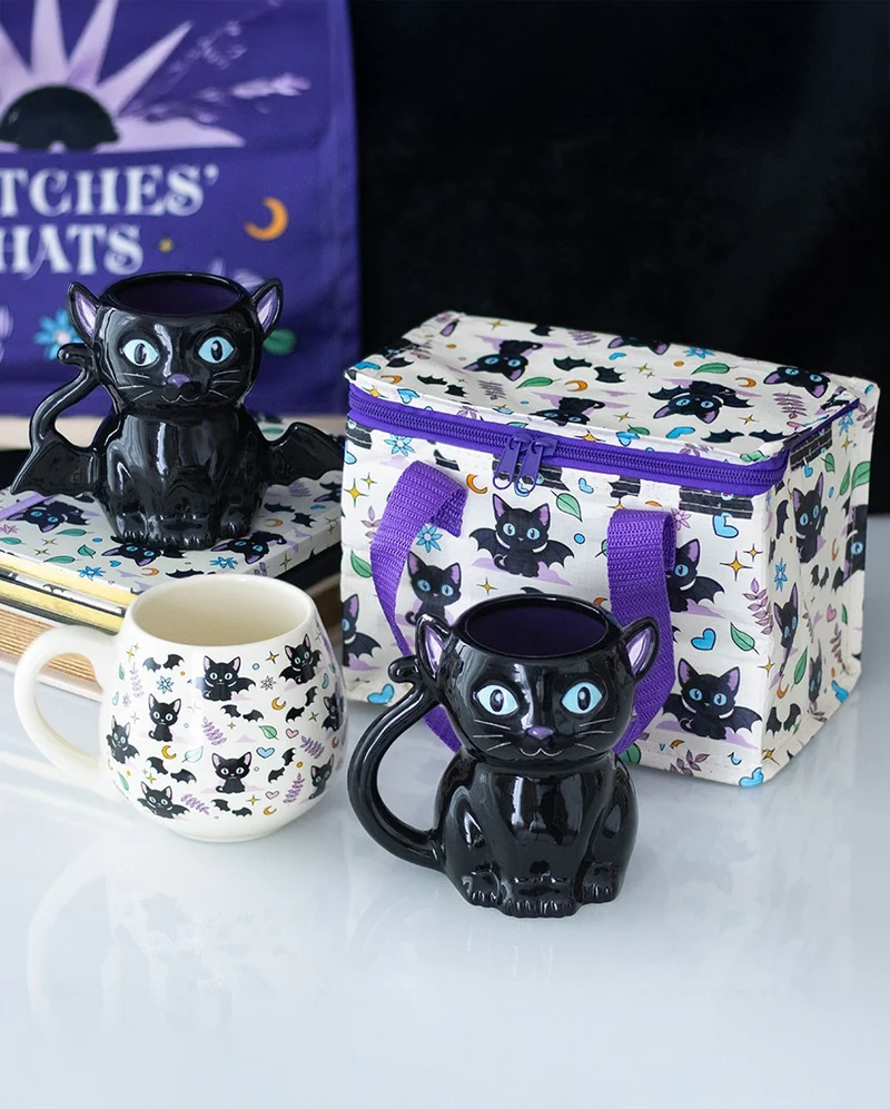 „Cute & Creepy“ Bat Cat Lieblingstasse