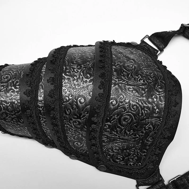 Mehrschichtiges Punk-Geschirr für Herren