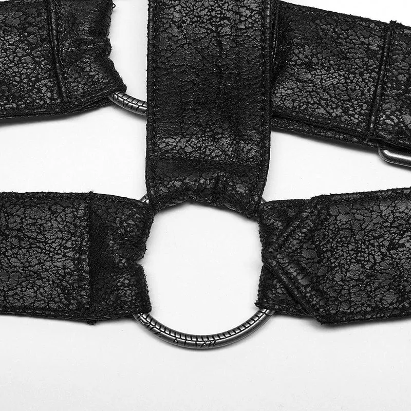 Mehrschichtiges Punk-Geschirr für Herren