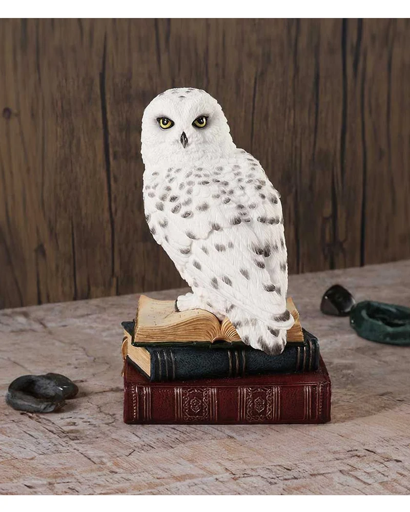 Library of Wisdom Eule Dekofigur 17cm