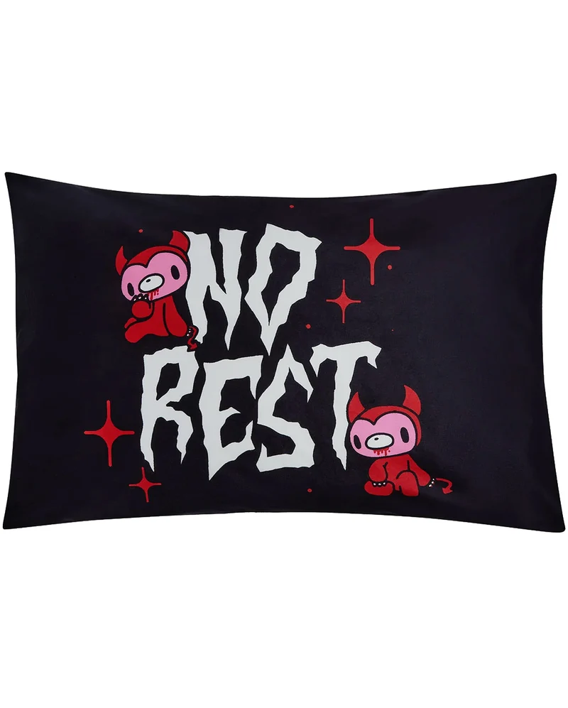 KILLSTAR Gloomy Bear Kissenhüllen 2er Set 48x76cm