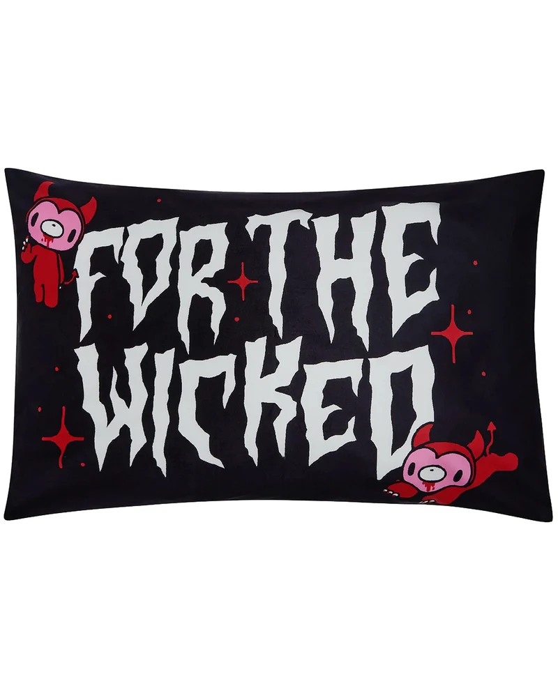 KILLSTAR Gloomy Bear Kissenhüllen 2er Set 48x76cm