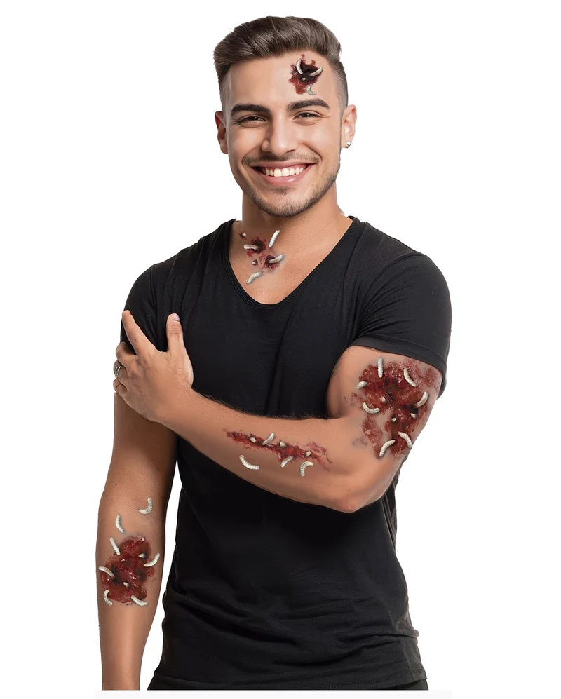 Fäulnis Maden Tattoos