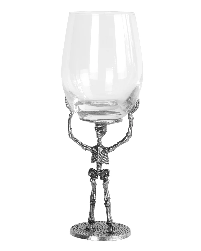 Gothic Heritage Skelett Weinglas 500ml