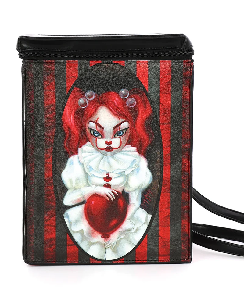Smiley Clown Girl Mini Rucksack